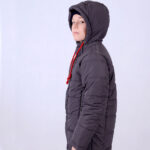 Зимова куртка для хлопчика, колір СІРИЙ