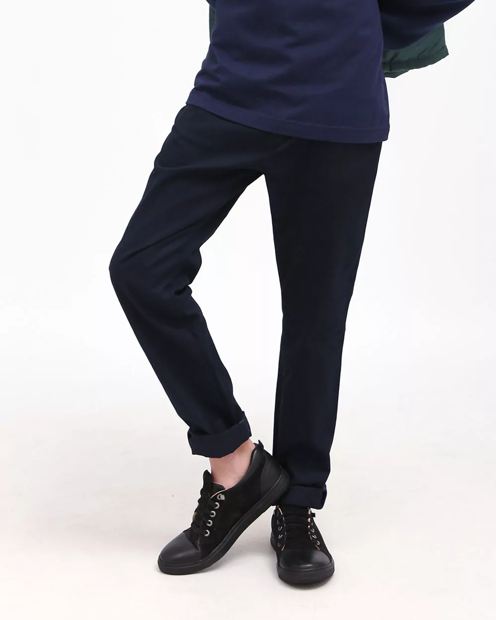 Штани для хлопчика та підлітка, колір СИНІЙ - фото